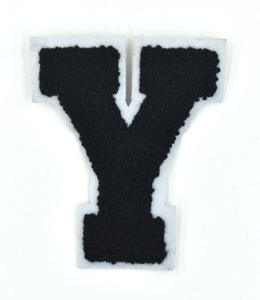 Letter Varsity Alphabets A to Z Black 6 Inch
