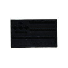 Load image into Gallery viewer, Black Flag Embroidery Patch