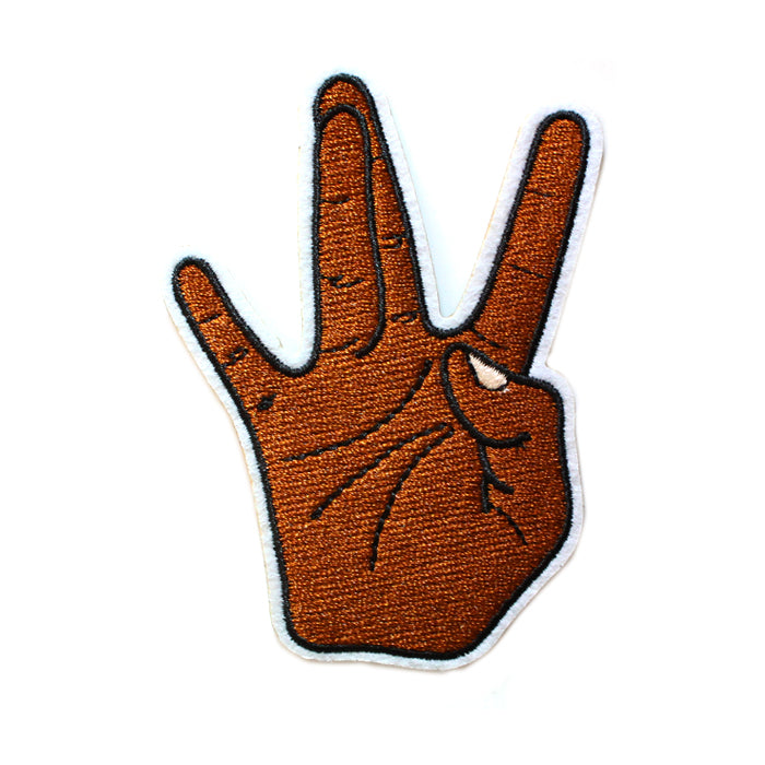Westside Hand Sign Embroidery Patch tackletwill