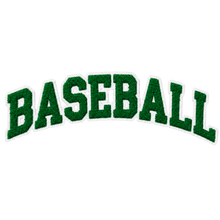 Load image into Gallery viewer, Baseball Chenille Patch Iron-On Applique, Available in Various Colors
