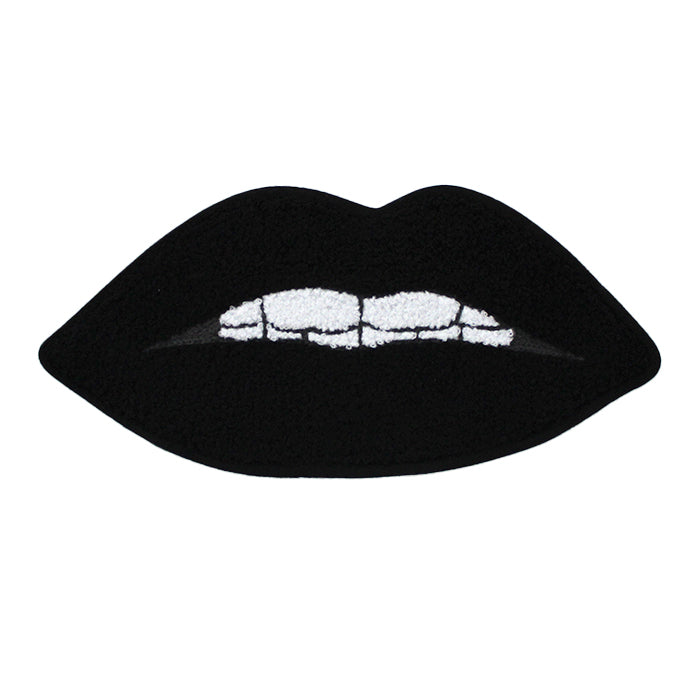 Black Lips Chenille Patch