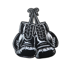 Load image into Gallery viewer, Boxing Gloves Chenille Patch in Multi Color
