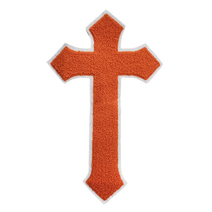 Passion Cross Chenille Patches in Multi Colors