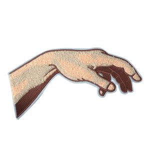 Hands by Leonardo da Vinci Chenille Patch