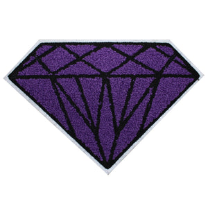 Diamond Shape in Multicolor Chenille Patch