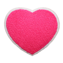 Load image into Gallery viewer, Heart Design in Multi Colors Multi Sizes Chenille Patches

