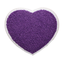 Load image into Gallery viewer, Heart Design in Multi Colors Multi Sizes Chenille Patches
