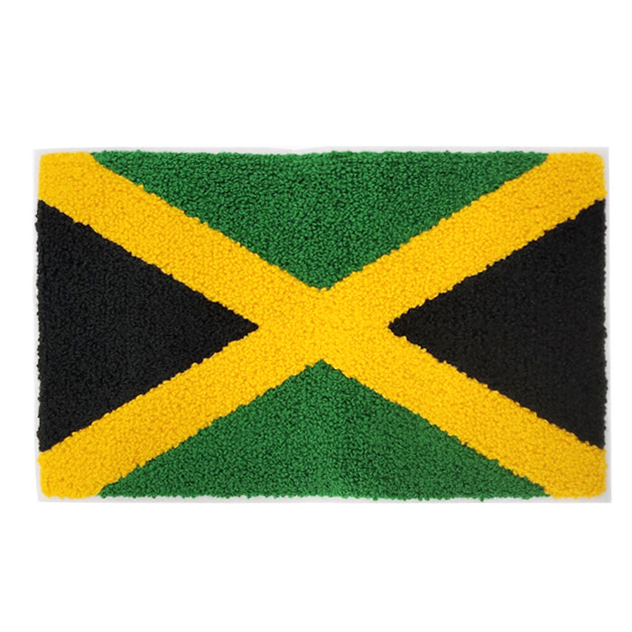 Jamaica Flag Chenille Patch
