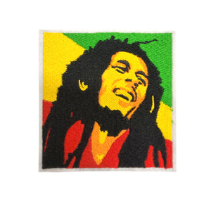 Bob Marley Face Embroidery Patch