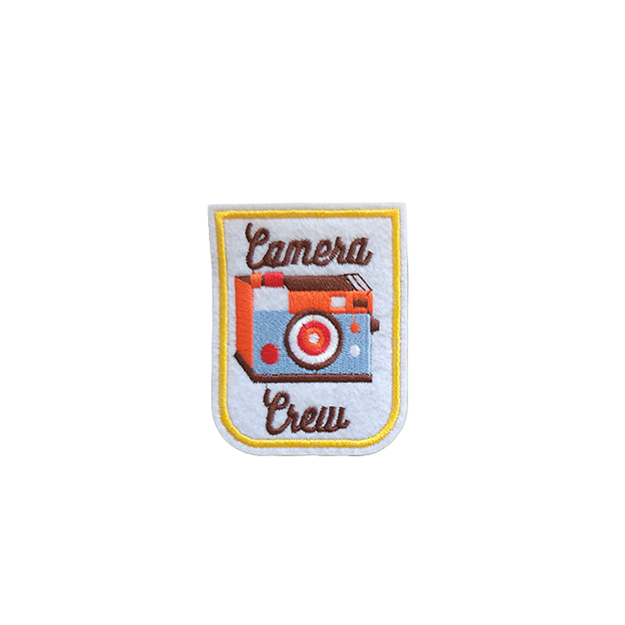 Camera Man Patch Camera Crew Embroidery Patch – tackletwill