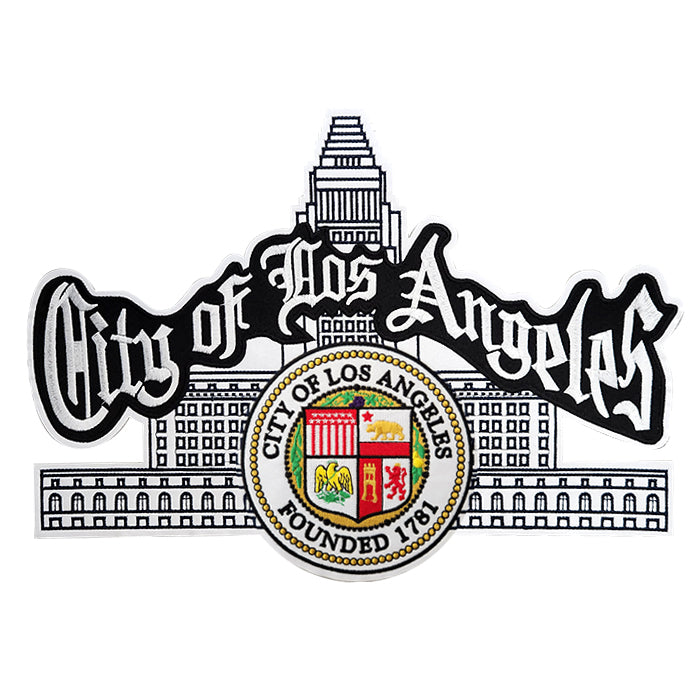 City Of Los Angeles Building Embroidery Patch