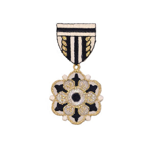 Decorative Medal Embroidery Patch