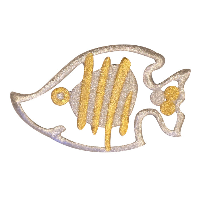 Tropical Fish Design Embroidery Patch