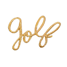 Load image into Gallery viewer, Wording Golf Design Embroidery in Multi Colors
