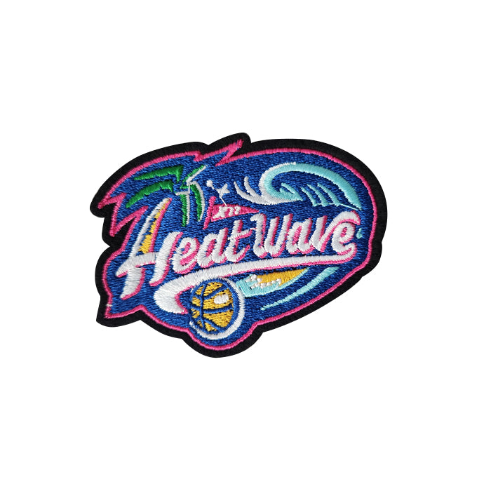 Heat Wave Embroidery Patch