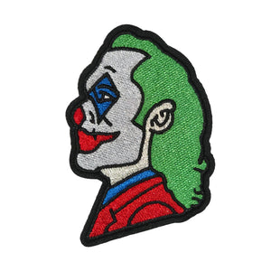 Halloween Joker Face Embroidery Patch