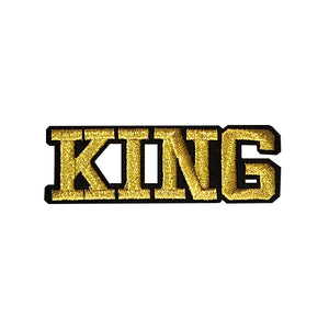 KING Embroidery Patch