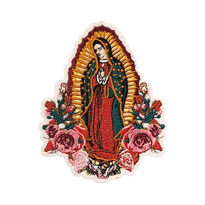 Virgin Mary Embroidery Patch