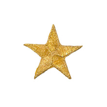 Load image into Gallery viewer, Mini Gold Star Design Embroidery Patch
