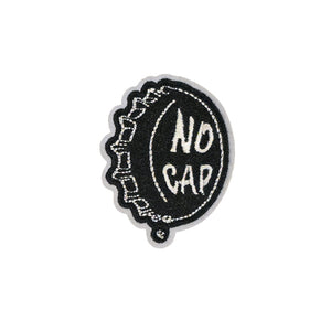 No Cap Design Embroidery Patch