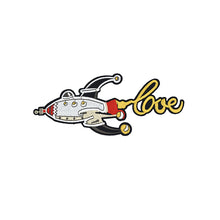 Load image into Gallery viewer, Rocket Love in Multi Sizes Embroidery Patch
