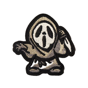 Scream Horror Halloween Monster Embroidery Patch