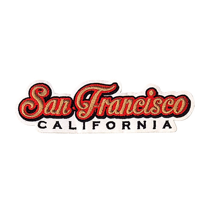 San Francisco California State Embroidery Patch