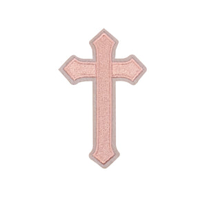 Passion Cross Embroidery Patches in Multi Colors