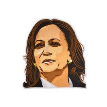 Load image into Gallery viewer, Vice President Kamala Harris Face Embroidery Patch
