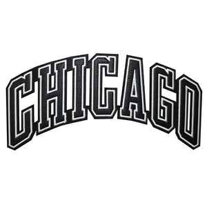 Chicago Varsity Letter PU Leather Patch