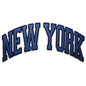 New York Varsity Letter PU Leather Patch