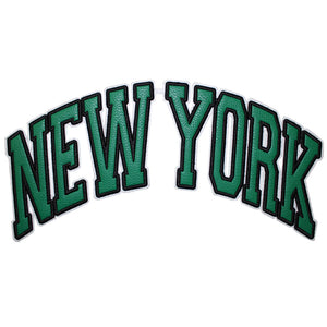 New York Varsity Letter PU Leather Patch