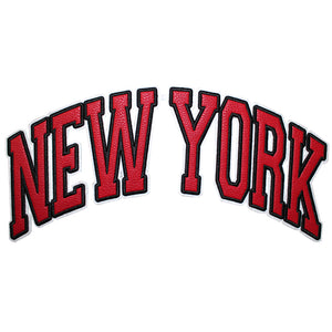 New York Varsity Letter PU Leather Patch