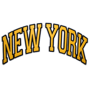 New York Varsity Letter PU Leather Patch