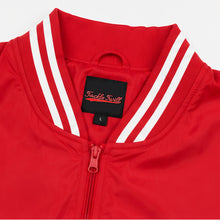 Load image into Gallery viewer, Premium Blank Varsity Bomber Jacket – Lightweight Polyester Baseball Red Jacket for Men &amp; Women

