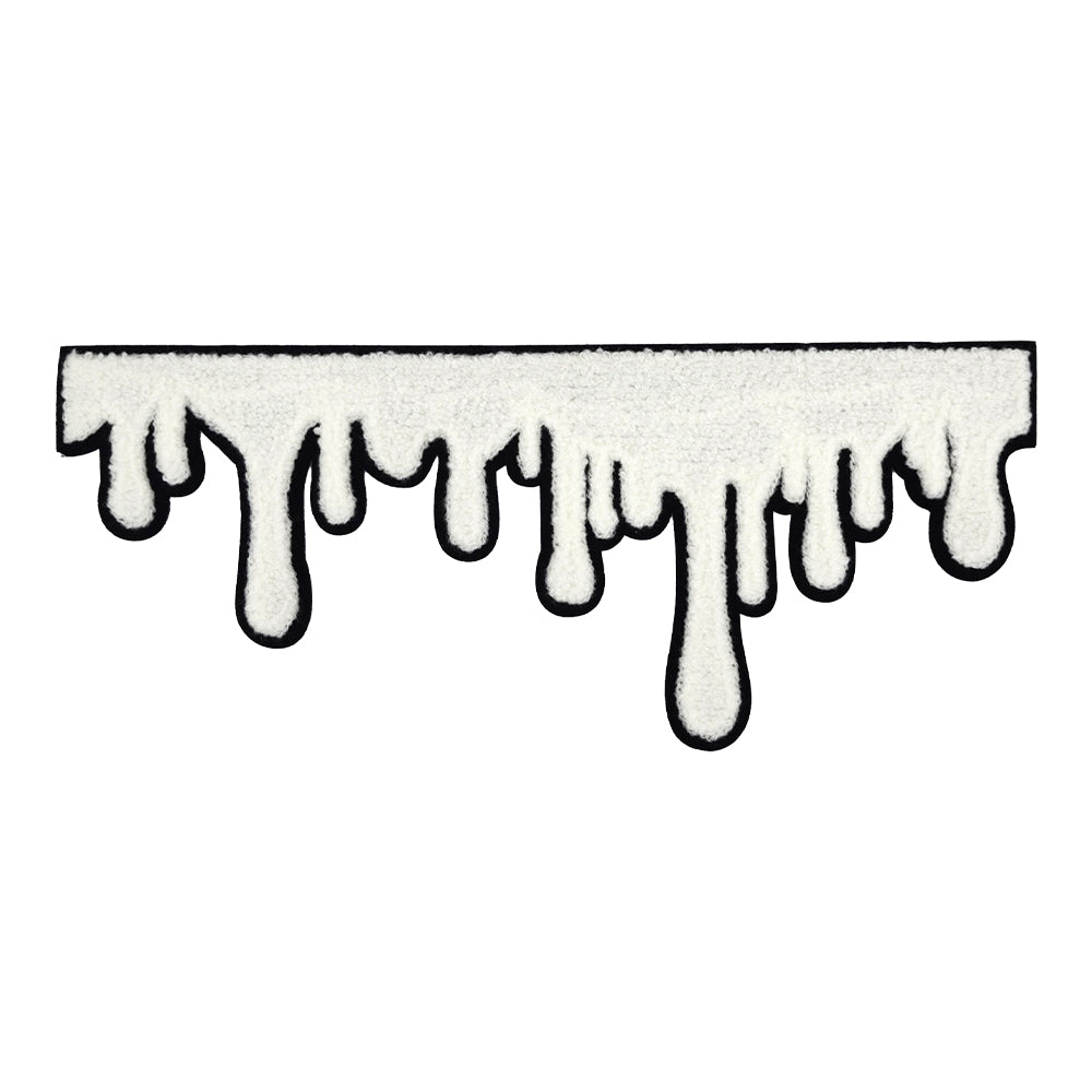Dripping Design in Multicolor Chenille Patch – tackletwill