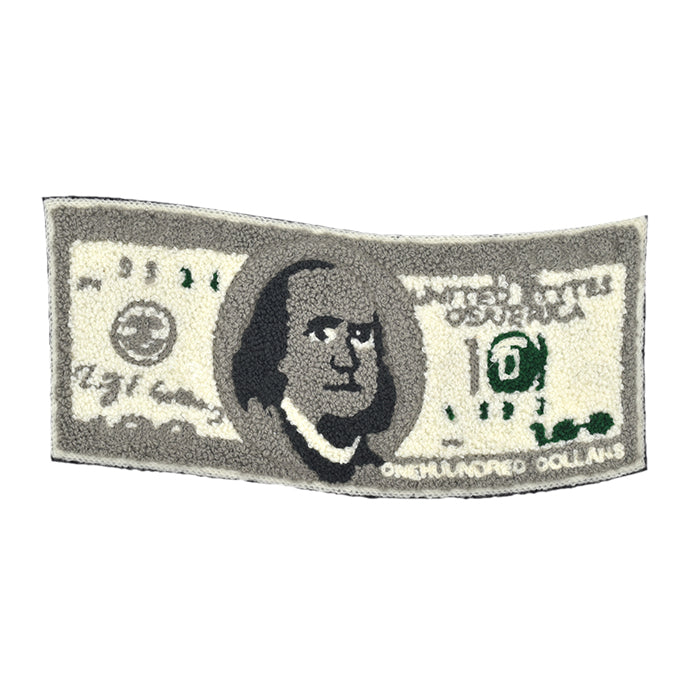 $100 Dollar Bill Chenille Patch