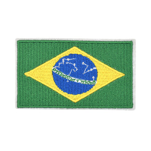 Brazil National Banner Flag Embroidery Patch