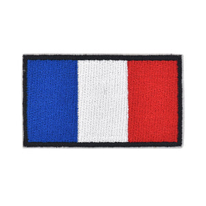 France National Banner Flag Embroidery Patch