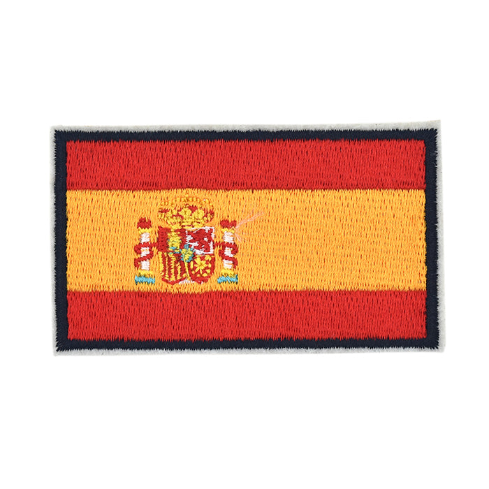 Spain National Banner Flag Embroidery Patch