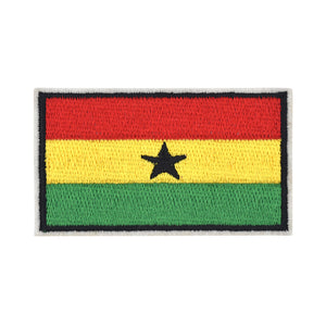 Ghana National Banner Flag Embroidery Patch