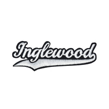 Load image into Gallery viewer, Wording &#39;Inglewood&#39; in Multicolor Embroidery Stitch

