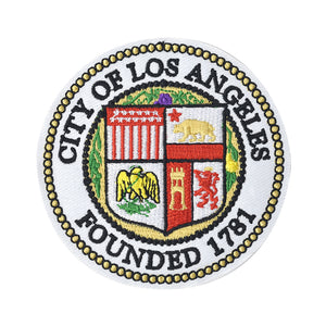 City Of Los Angeles Founded 1781 Embroidery Patch