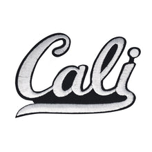 Load image into Gallery viewer, State Name &#39;Cali&#39; in Multicolor Embroidery Patch
