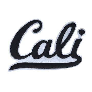 Écusson Brodé Californie Cali Silhouette à Repasser – Patch Voyage États-Unis