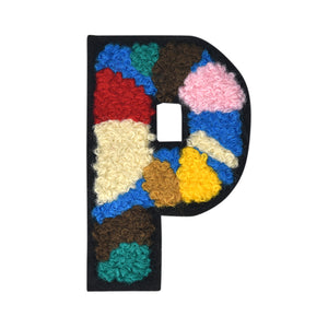 Letter Varsity Alphabets A to Z Multicolor 2.5 Inch