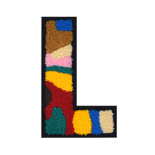 Load image into Gallery viewer, Letter Varsity Alphabets A to Z Multicolor 4.5 Inch
