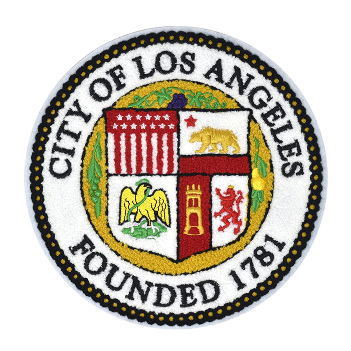 City Of Los Angeles Founded 1781 Chenille Patch