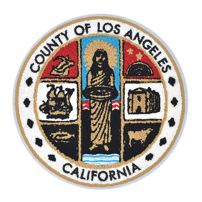 County Of Los Angeles California Chenille Patch
