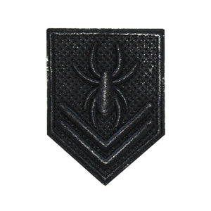 Spider Embroidery Leather Patch